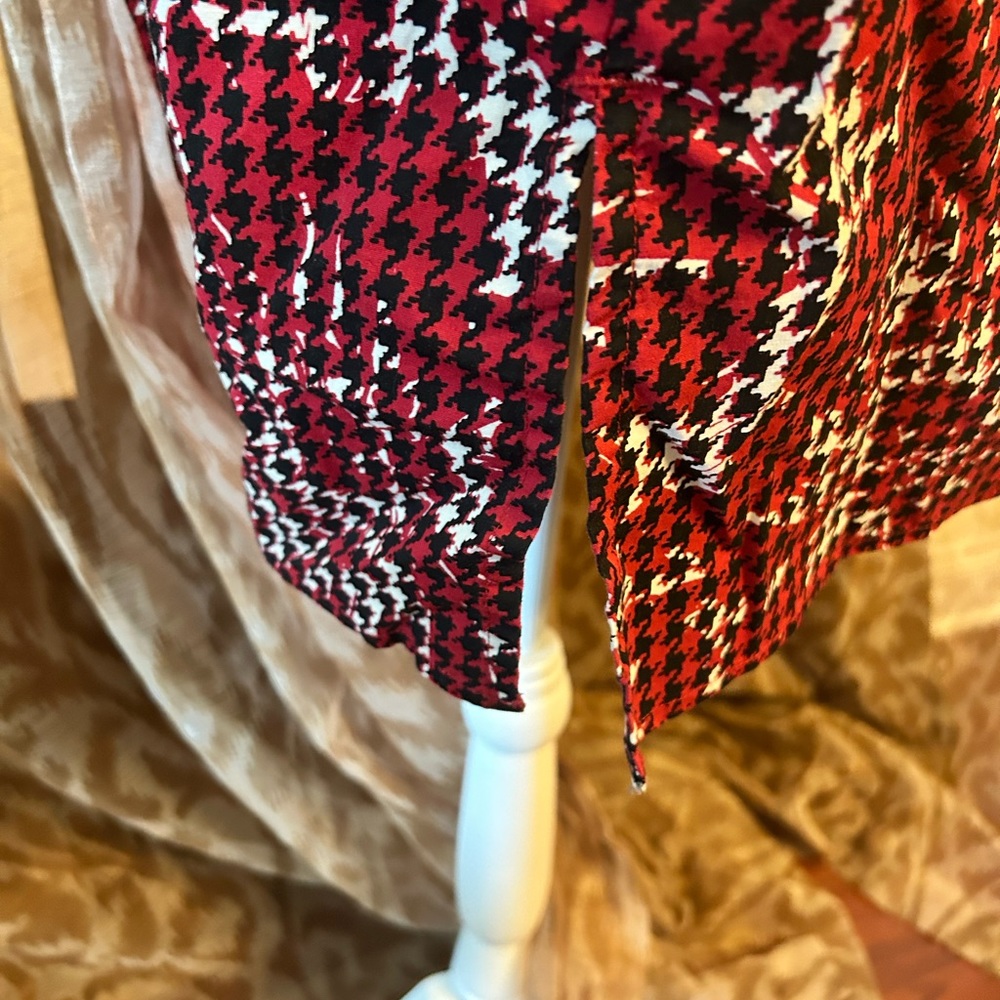 Red Check Tunic Top - Picture 10 of 10